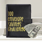 100 Envelope Challenge Binder – Budget Organizer for Cash Saving