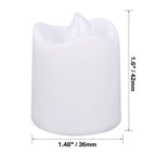 12/24Pcs Creative LED Candle Flameless LED Tea Lights with Remote Battery Operated Flickering Tea lights Candles with Timer Tea Lights Realistic Fake Candles Battery Powered Flameless Tea Light Lamp For Home Wedding Party Decoration Supplies