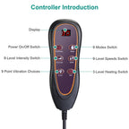 Full Body Electric Massage Mat with Heat Vibration