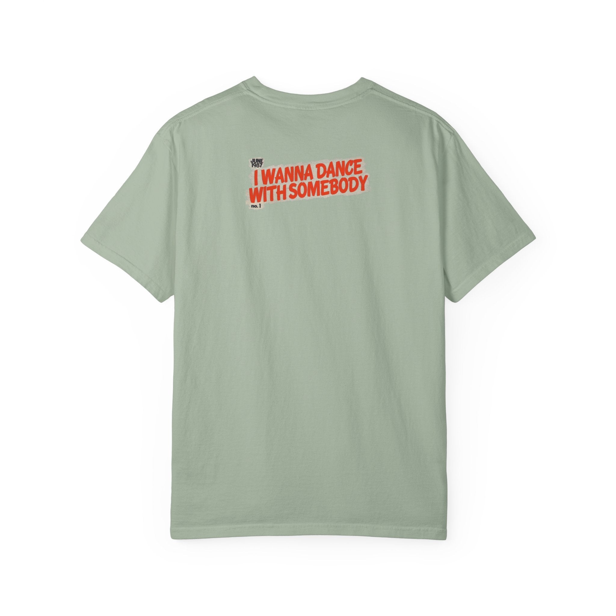 I Wanna Dance with Somebody - Unisex Comfort Colors T-shirt