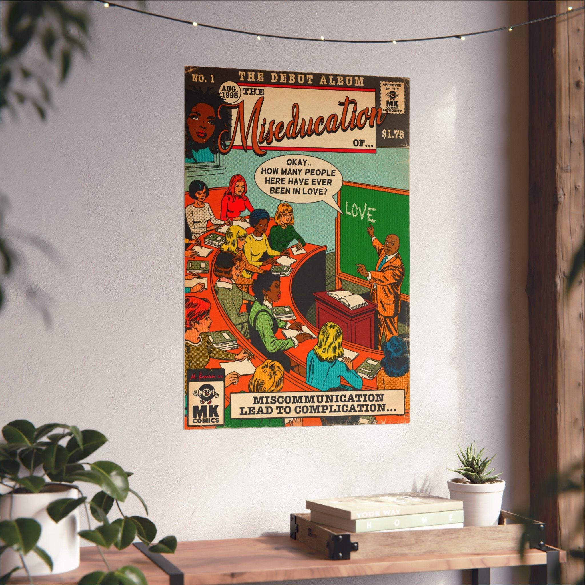 The Miseducation Of.. - Vertical Matte Poster