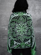 HARMONY HEALS • GREEN MINT Festival Shawl