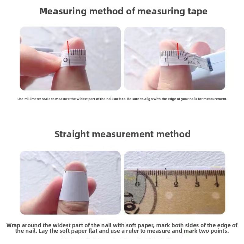 1002- Handmade press on nails fake nails removable