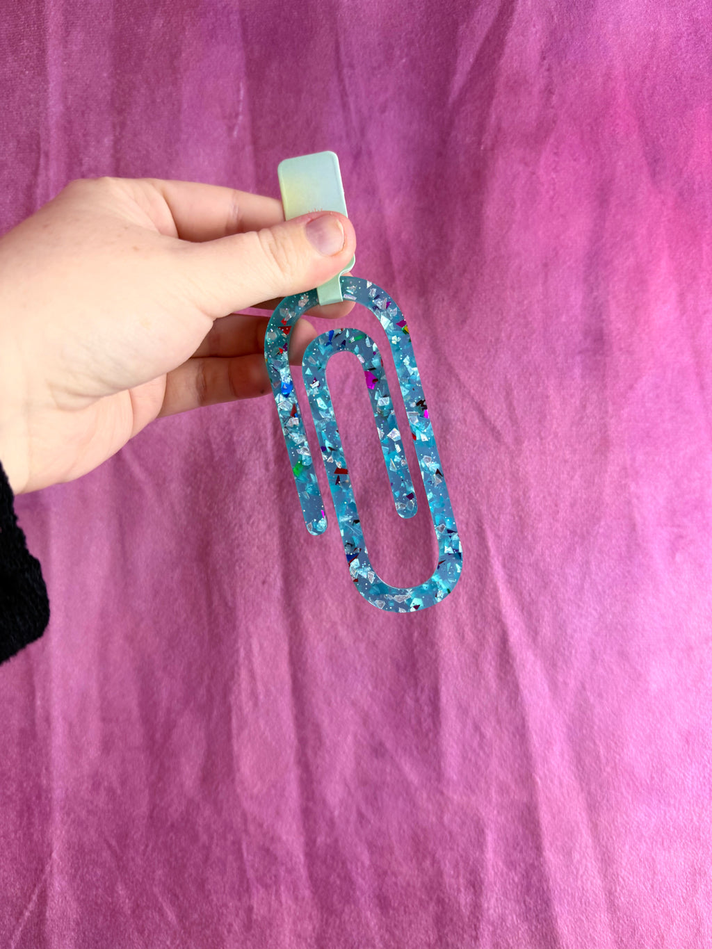 Colorful Jumbo Paperclips