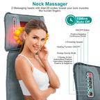 Full Body Electric Massage Mat with Heat Vibration
