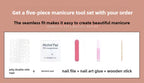1002- Handmade press on nails fake nails removable