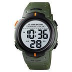 SKMEI 10 Years Battery Men's Watch 100M Waterproof Alarm Clock Sport Watches LED Digital Man Wrist Watch relogio masculino 1560