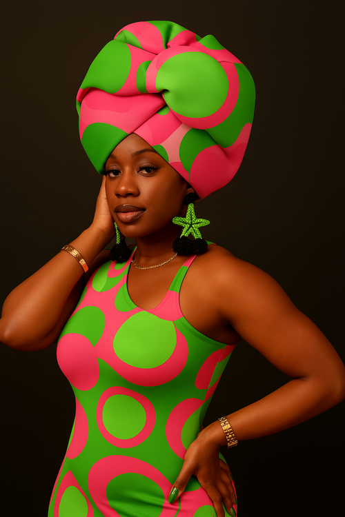 ABEILLE CREATIONS- Ayoka Design  (Headwrap)