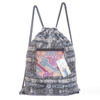 Salsa Upcycled Corte Backpack - Unique Guatemalan Handicraft