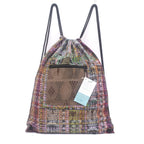 Salsa Upcycled Corte Backpack - Unique Guatemalan Handicraft
