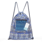 Salsa Upcycled Corte Backpack - Unique Guatemalan Handicraft