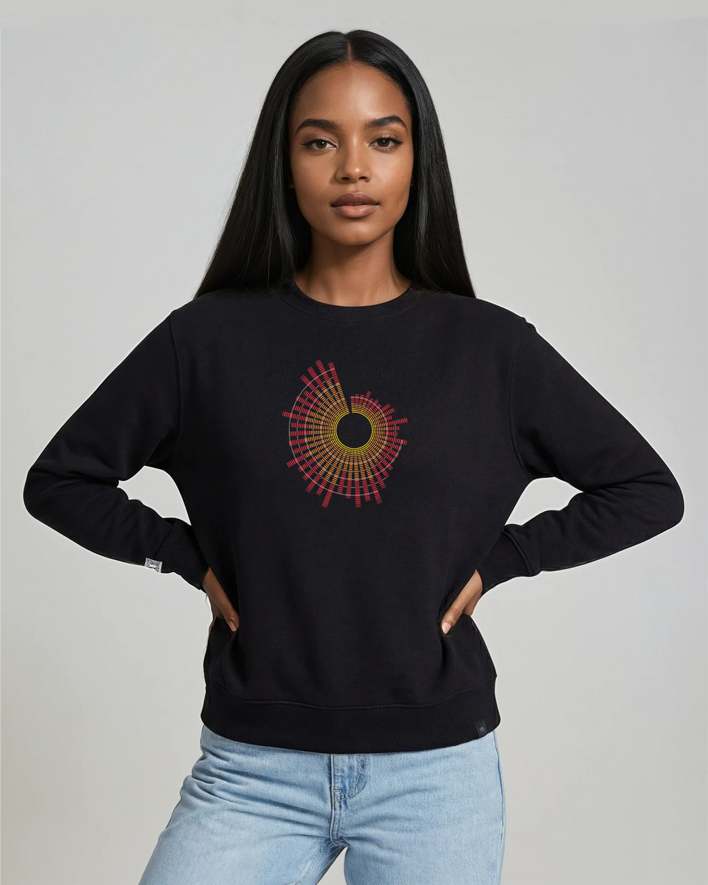 the surge - printed sweatshirt | Natural Disasters Visualized