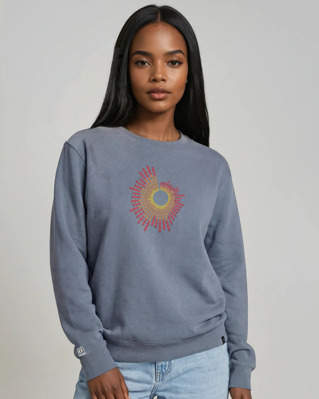 the surge - printed sweatshirt | Natural Disasters Visualized