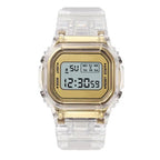 Luxury Women's Rose Gold Silicone Watches Women Fashion LED Digital Clock Casual Ladies Electronic Watch Reloj Mujer 2025