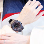 Electroic Shock Digital Watch Unisex Sports Waterproof  Watch With LED Colorful Mode Wristwatch For  Men and woman