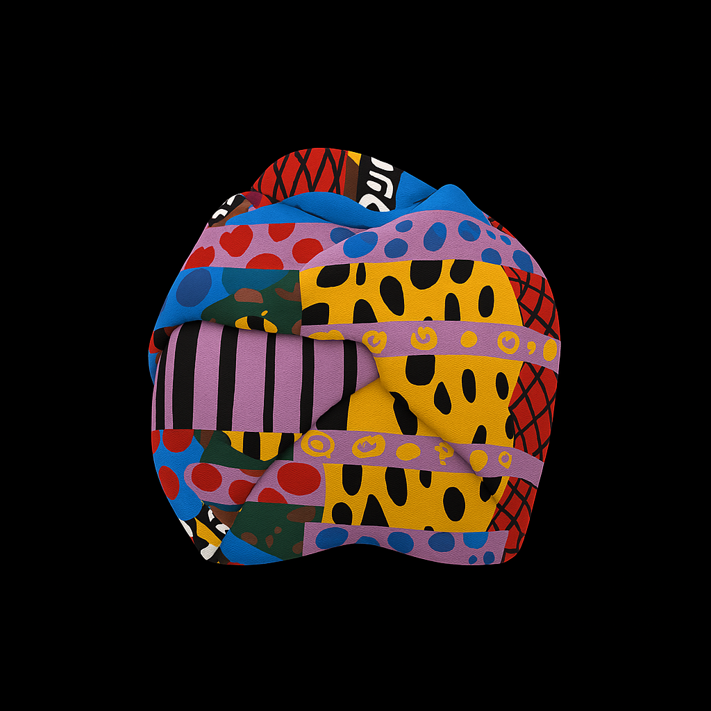 ABEILLE CREATIONS- Makena Design (Headwrap)