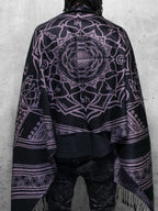 MANTRA • ICE PINK • Reversible Festival Shawl/Scarf