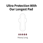 Organic Cotton Cover Pads - Heavy Long