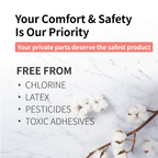 Organic Cotton Cover Pads - Pantiliners