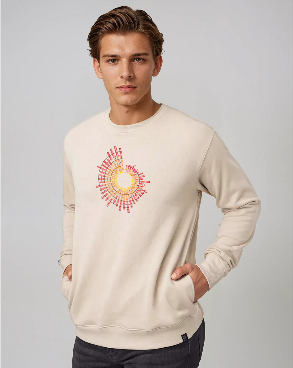 the surge - printed sweatshirt | Natural Disasters Visualized