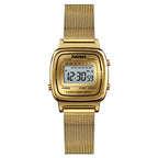 SKMEI 1901 Luxury Small Dial Digital Women Watch Ladies Calendar Waterproof Lady Sports Wristwatches Girl Clock 1252 Reloj Mujer