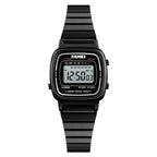 SKMEI 1901 Luxury Small Dial Digital Women Watch Ladies Calendar Waterproof Lady Sports Wristwatches Girl Clock 1252 Reloj Mujer