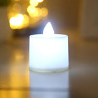 1/6/12Pcs Flameless LED Tea Light Candles – Battery-Powered, Safe, and Reusable for Weddings, Parties, and Home Décor