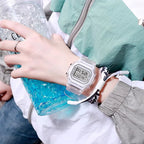 New Sports Digital Watch for Men Women Simple Square LED Watch Fashion Casual Electronic Wristwatches Student Clock reloj mujer