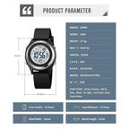 SKMEI Luxury Waterproof Shockproof Sport Countdown Watches Womens Digital Wristwatch for Women Stopwatch Lady Girl Relojes 2094