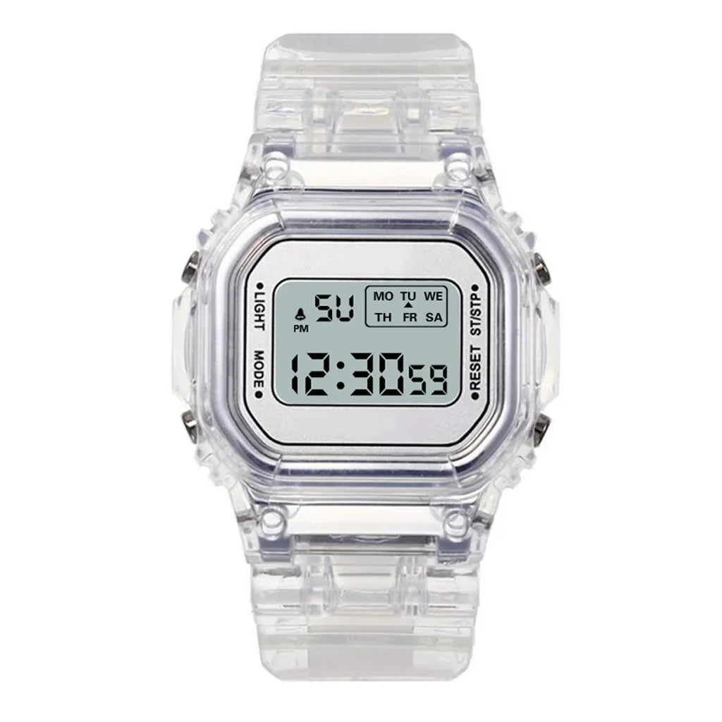 New Sports Digital Watch for Men Women Simple Square LED Watch Fashion Casual Electronic Wristwatches Student Clock reloj mujer