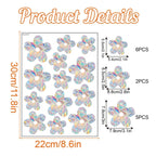 Rainbow Suncatcher Window Stickers | PVC Cat Butterfly Prism Glass Decal
