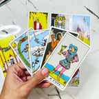 Classic Rider Waite Tarot Deck of 78 Cards with Guidebook
