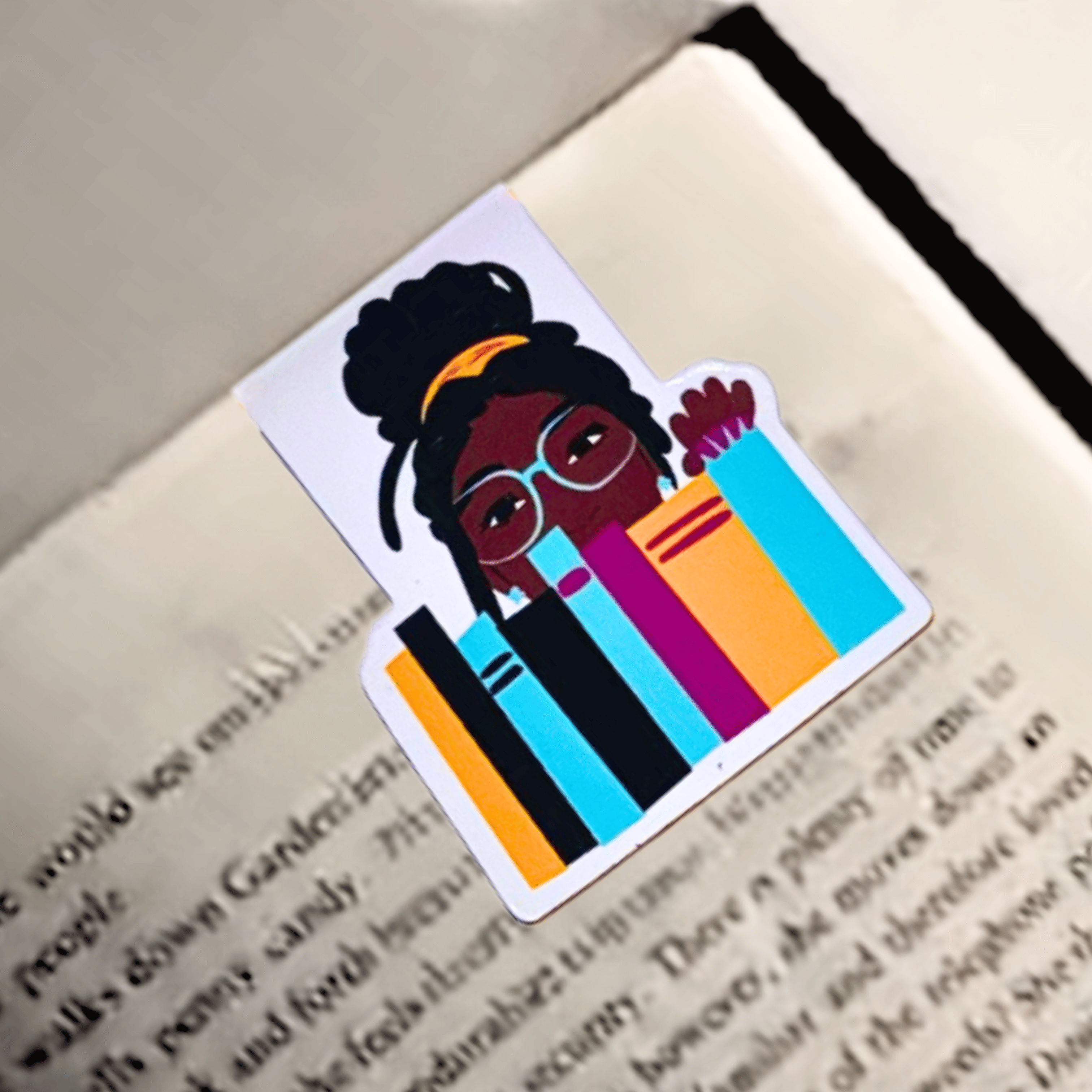Bookshelf Magnetic Page Marker