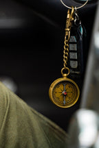 Compass Key Chain