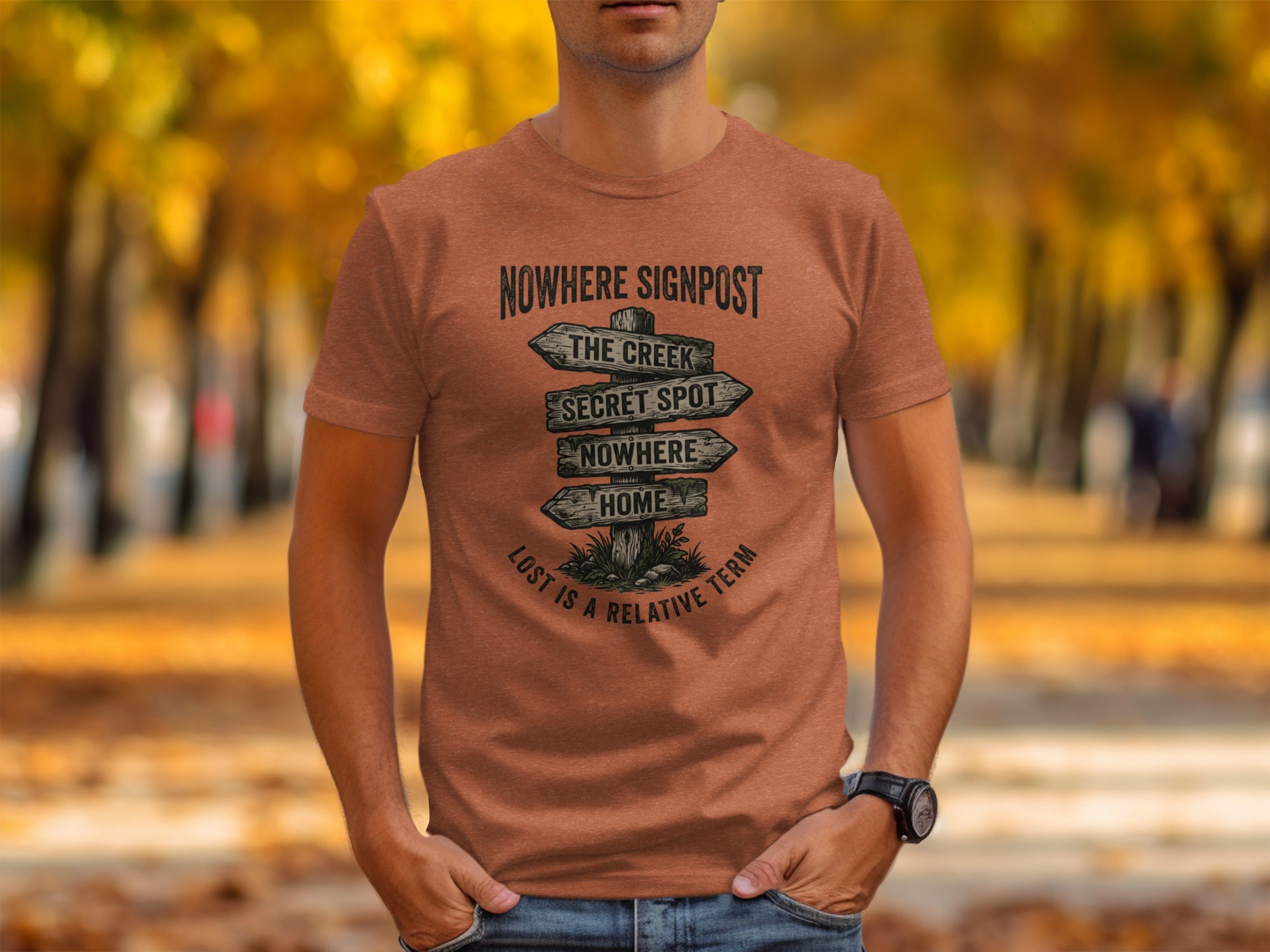 Nowhere Signpost Adventure: Backcountry Outpost Shirt