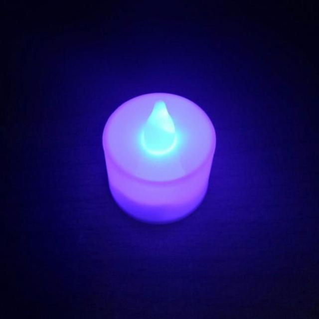 Candles With Battery Multicolor Candle Realistic And Bright Flickering Bulb Battery Operated Flameless LED Tea Light For Seasonal & Festival Celebration Lamp Decorative Aromatic Candles Reusable Night Lamp Wedding Birthday Party Decor Candle