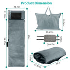 Full Body Electric Massage Mat with Heat Vibration