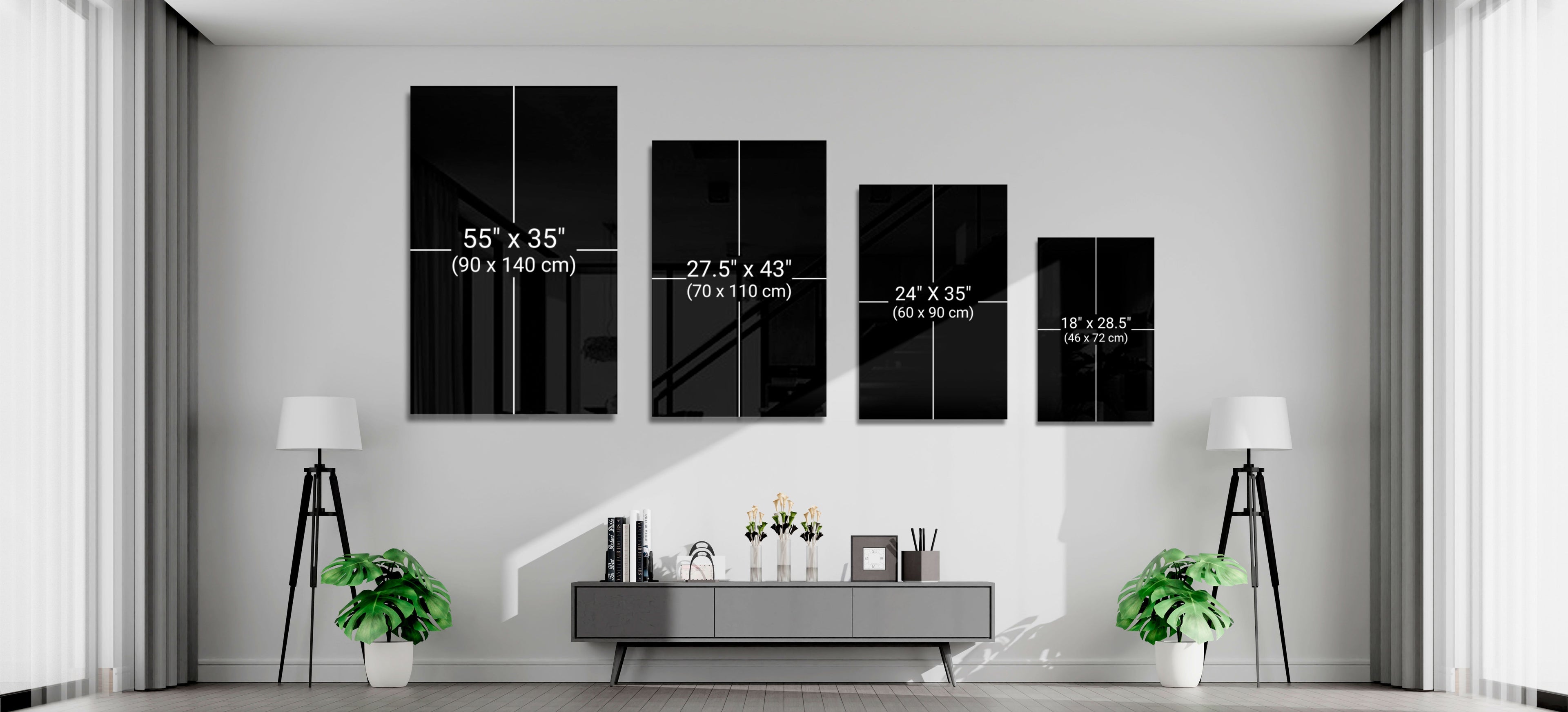 Frequency Glass Wall Art