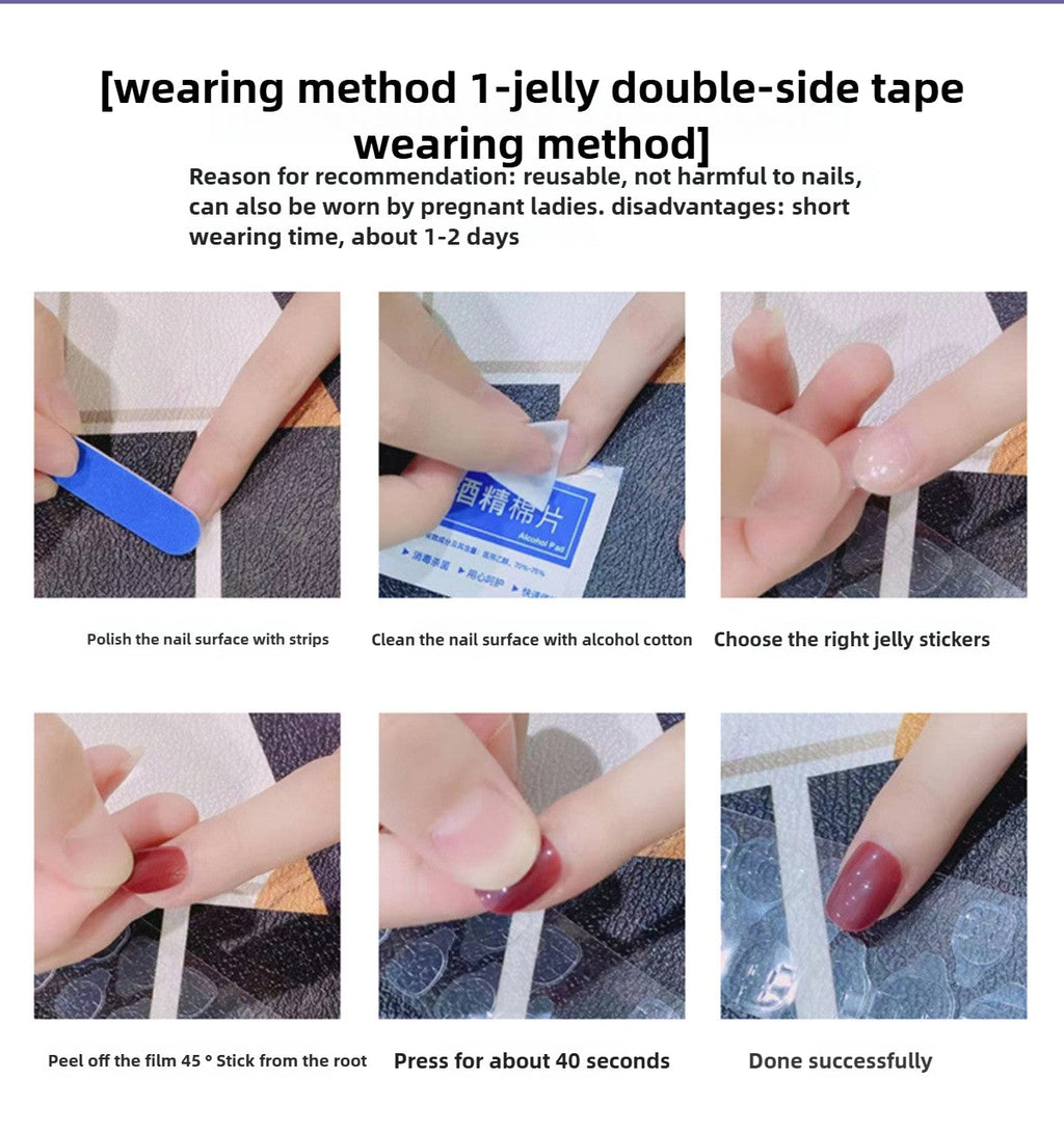 0971- Handmade press on nails fake nails removable