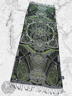 HARMONY HEALS • GREEN MINT Festival Shawl