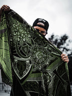 HARMONY HEALS • GREEN MINT Festival Shawl
