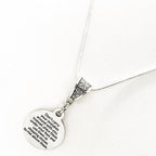 Motivation Gift, Don’t Carry Your Mistakes, Use Them As Stepping Stones,  Necklace Gift,Gift For Her, Motivation Gift, Motivation Jewelry
