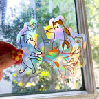 Matisse The Dance Cats Classic Art Suncatcher Decal