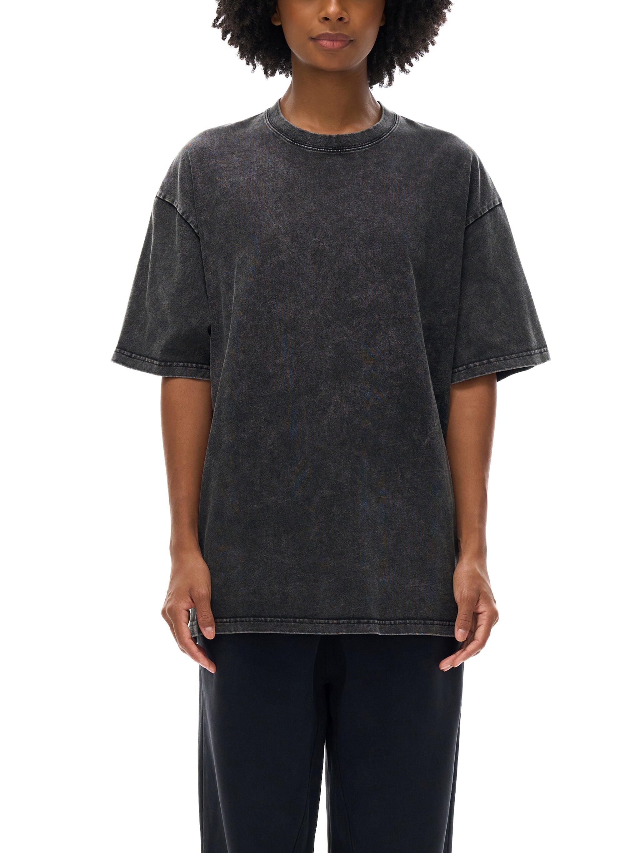 The Miseducation of... - Snow Washed Oversized Cotton T-Shirt