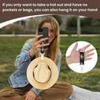 dcdcee Hat Clip Travel Accessory for Bags Backpacks Luggage Skull 1
