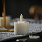 Pack of 6 or 12 Remote or Not Remote Flameless Battery Candles Realistic and Bright Flickering Bulb Battery Operated Flameless LED Tea Light Ideal for Parties Weddings Birthdays Hollween Gift Realistic and Bright Flickering Fake Dancing Flame Tea lights