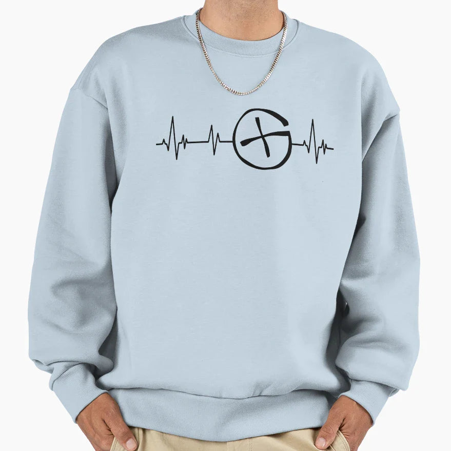 Funny Geocaching Frequency Pulse Or Sweatshirt - Unique Graphic Men Women