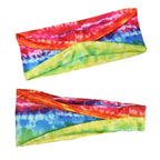 Unique Design Women's Summer Hair Bands Print Headband Stylish Cross Turban Bandanas Hair Accessories Headwrap Headwear Gift