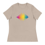 Rainbow Frequency Relaxed T-Shirt