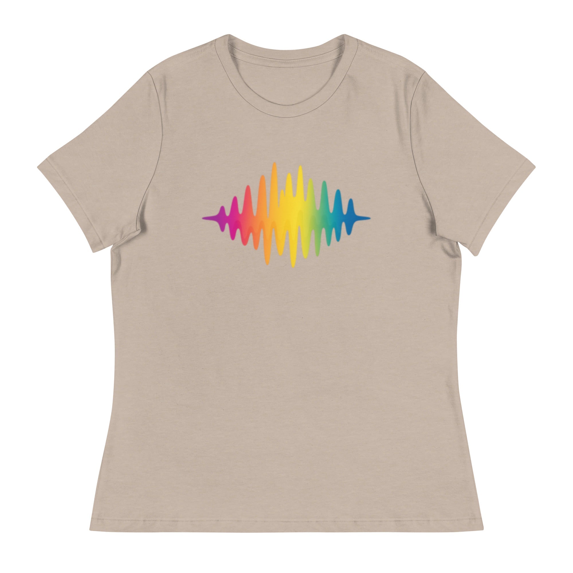 Rainbow Frequency Relaxed T-Shirt